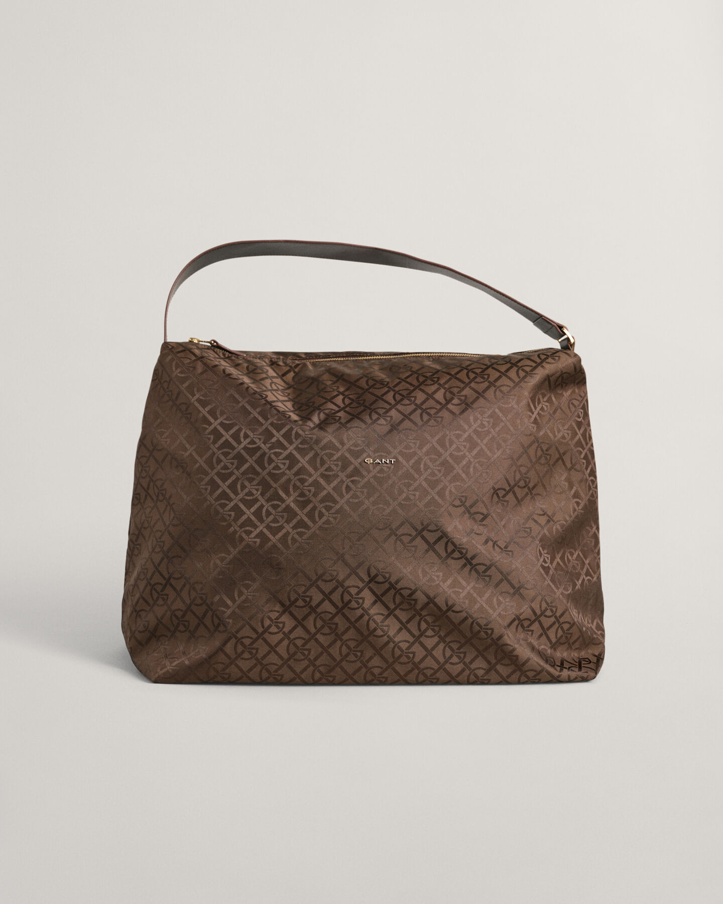 G Patterned grote schoudertas