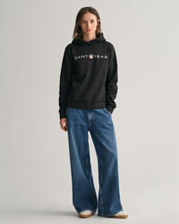 Archive Shield hoodie met print