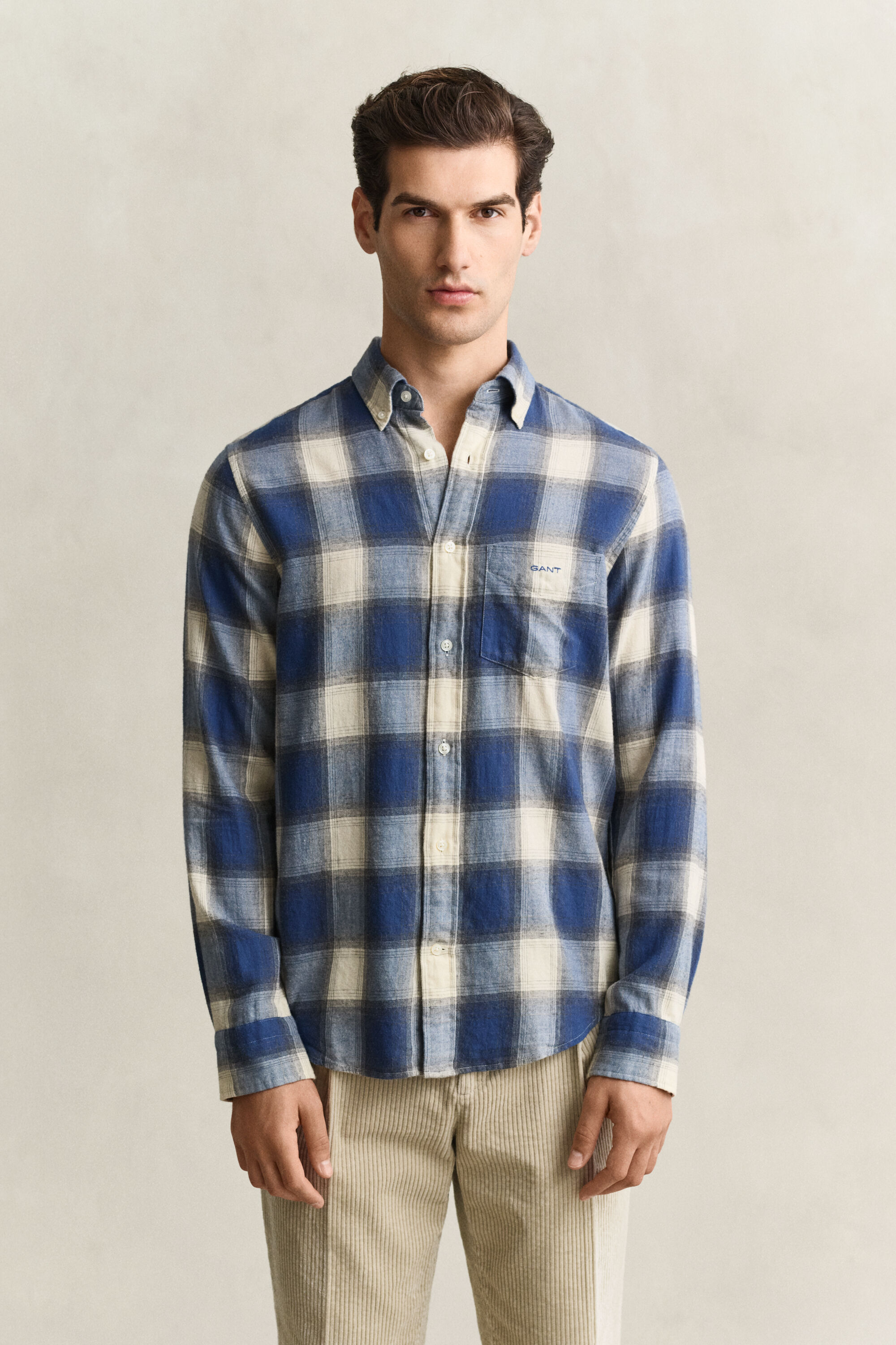 Geruit overhemd van Windblown-flanel