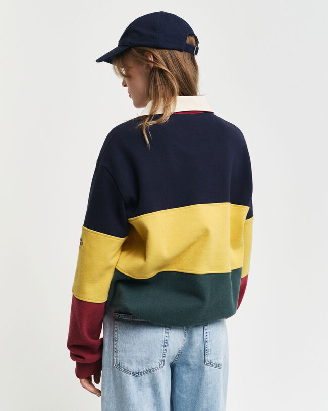 Heavy Rugger met kleurblokken