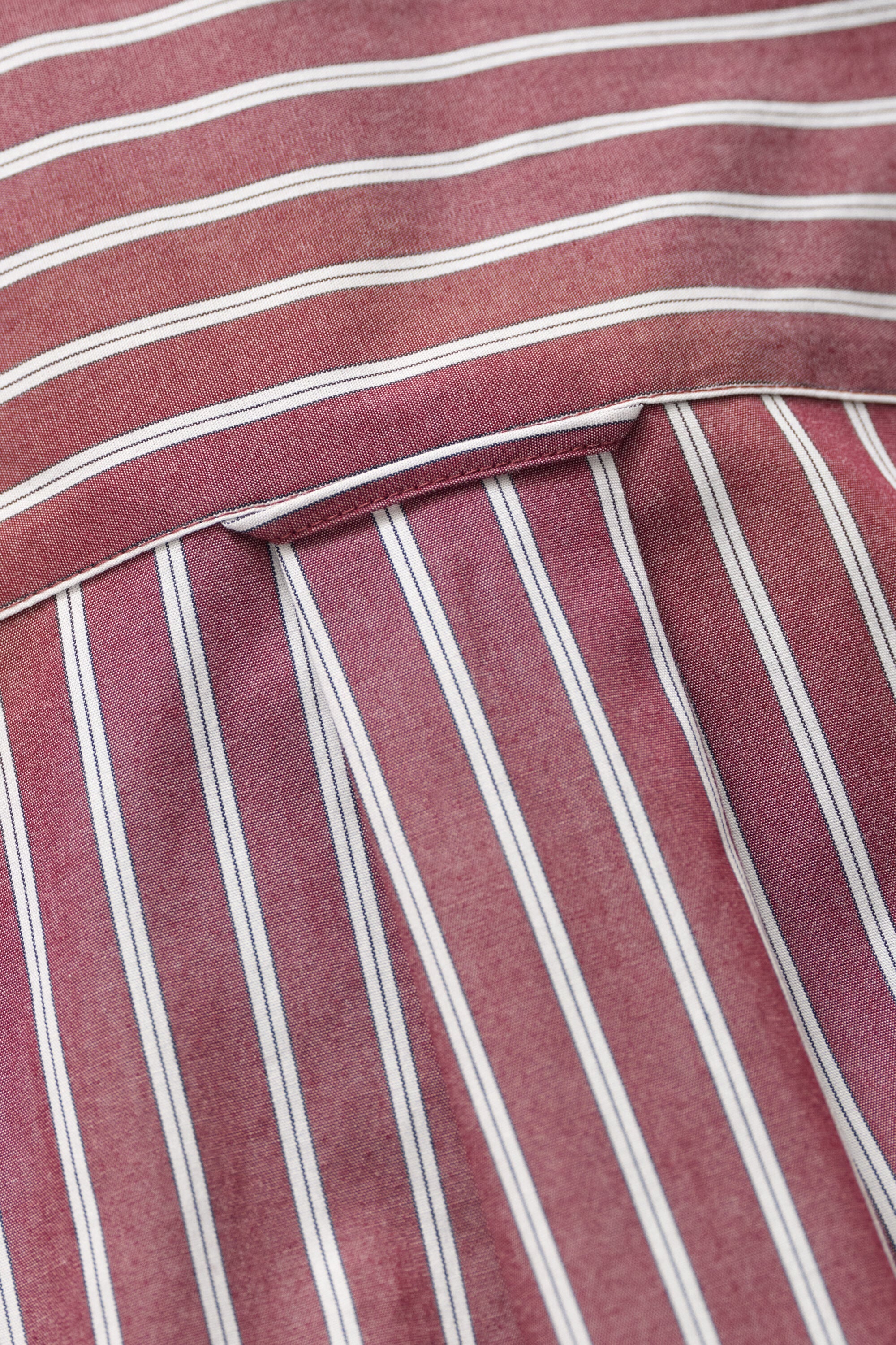 Poplin overhemd met strepen