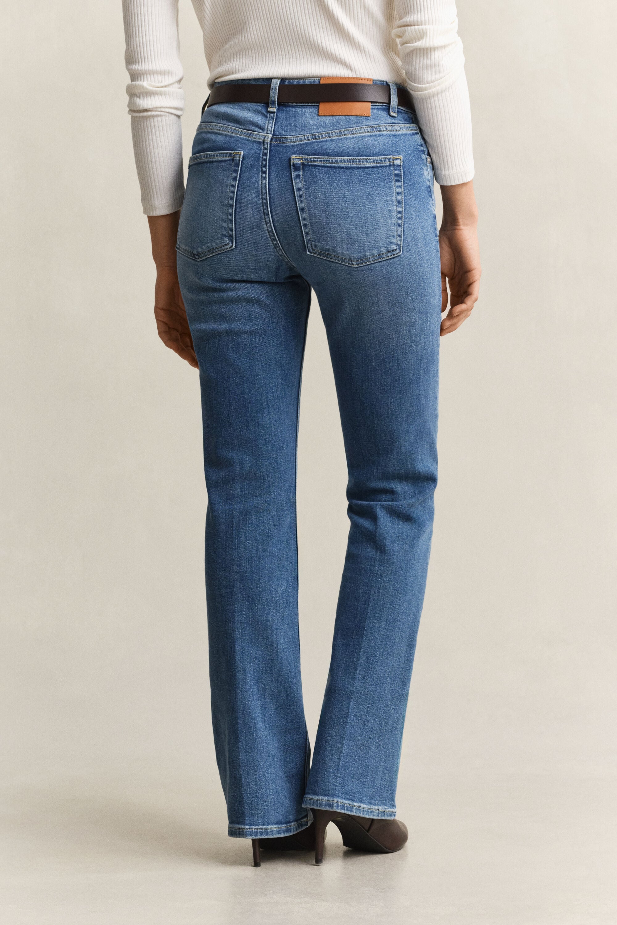 Slim Flared jeans met stretch