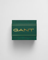 Geruite stropdas van wol en flanel in cadeauverpakking