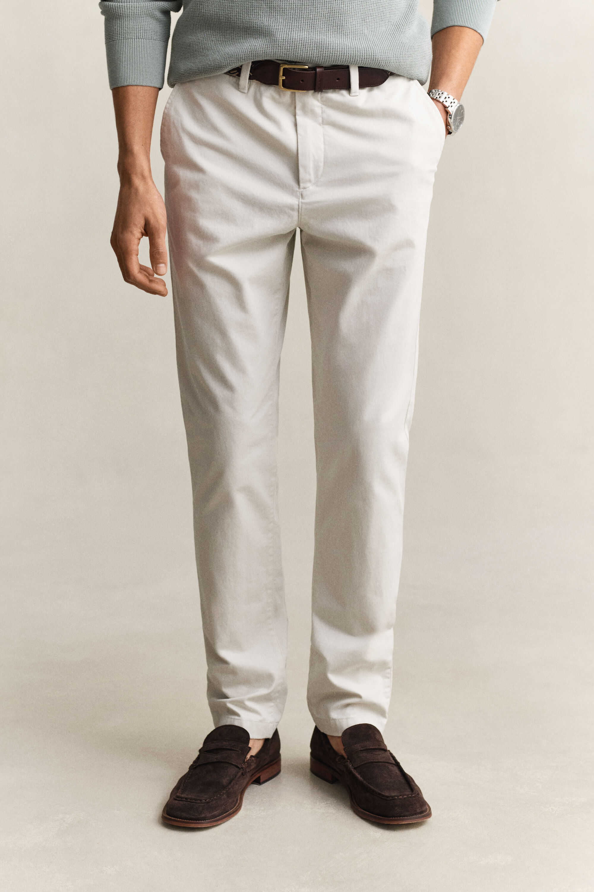 Slim fit klassieke chino