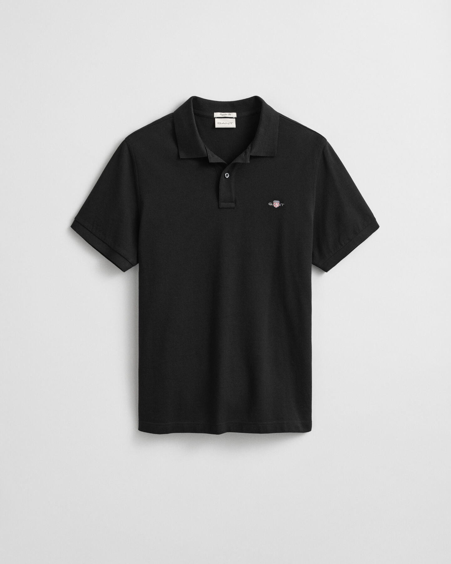 Regular Fit Shield piqué poloshirt