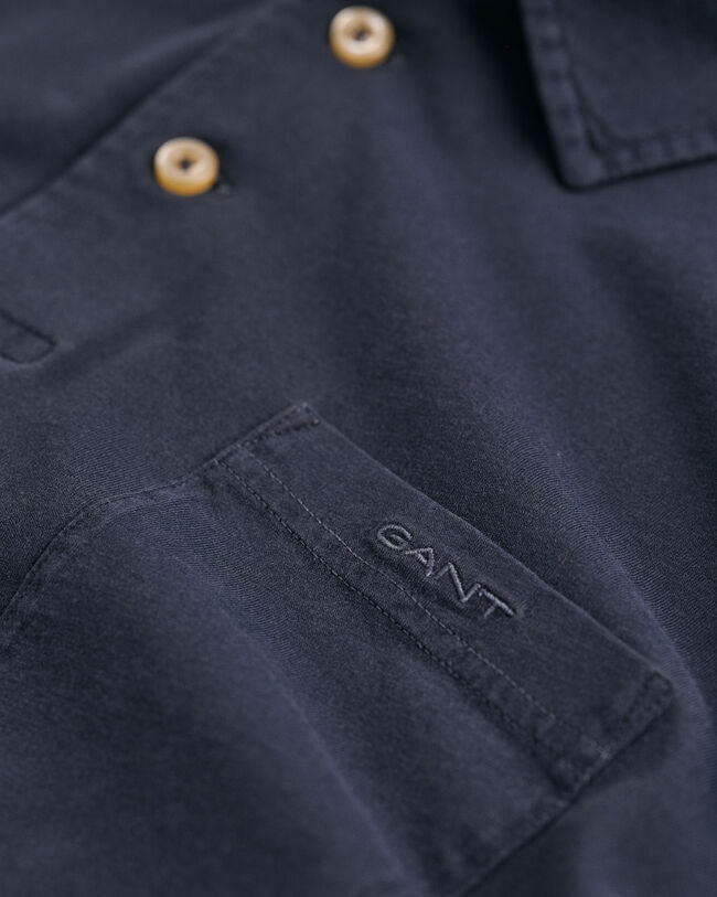 Sunfaded jersey poloshirt