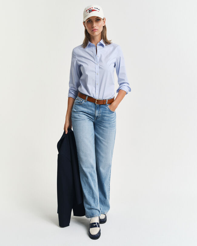 Slim Fit poplin overhemd