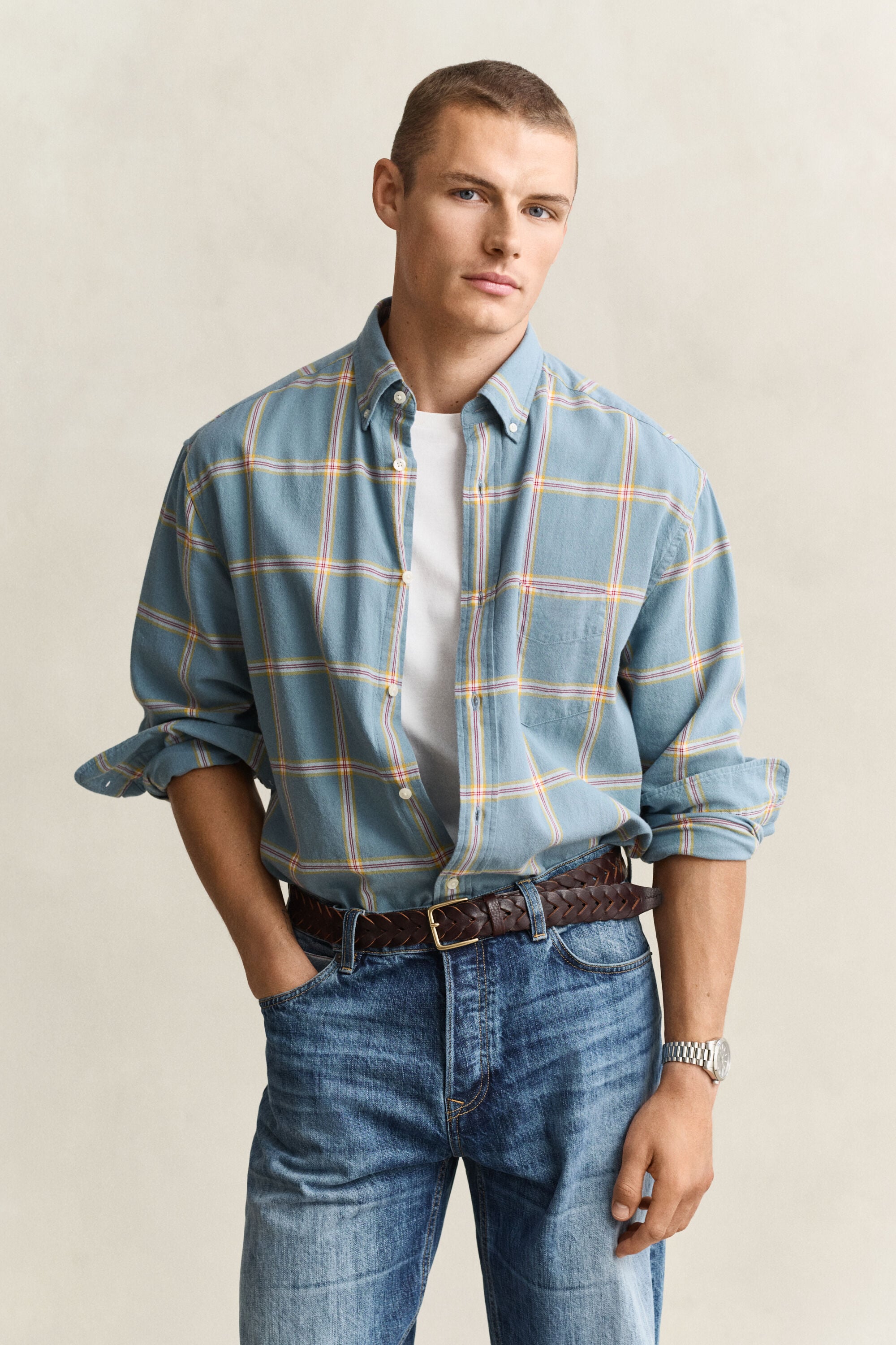 60s Checked Replica overhemd