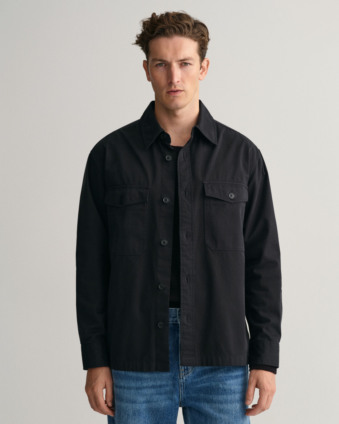 Licht Twill overshirt