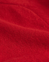 Wollen trui met ronde hals en zadelmouwen