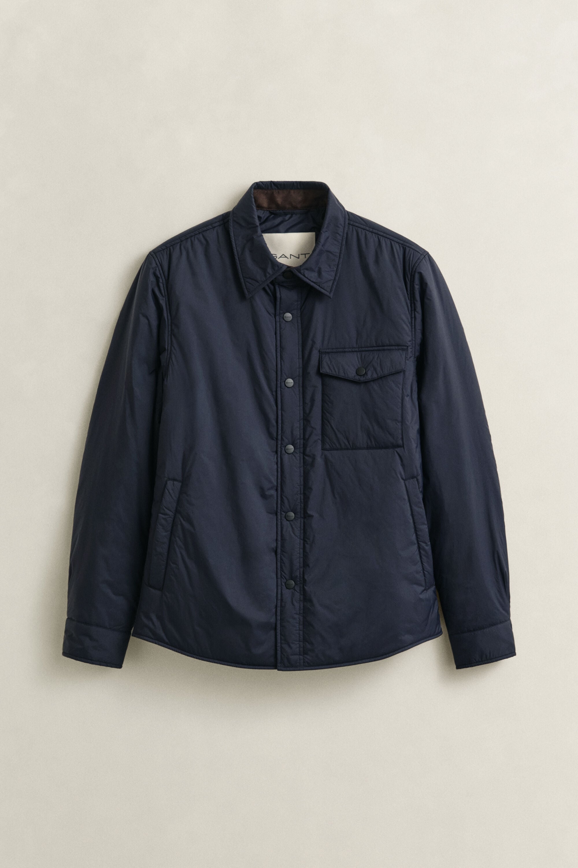 Ultralicht gewatteerd overshirt