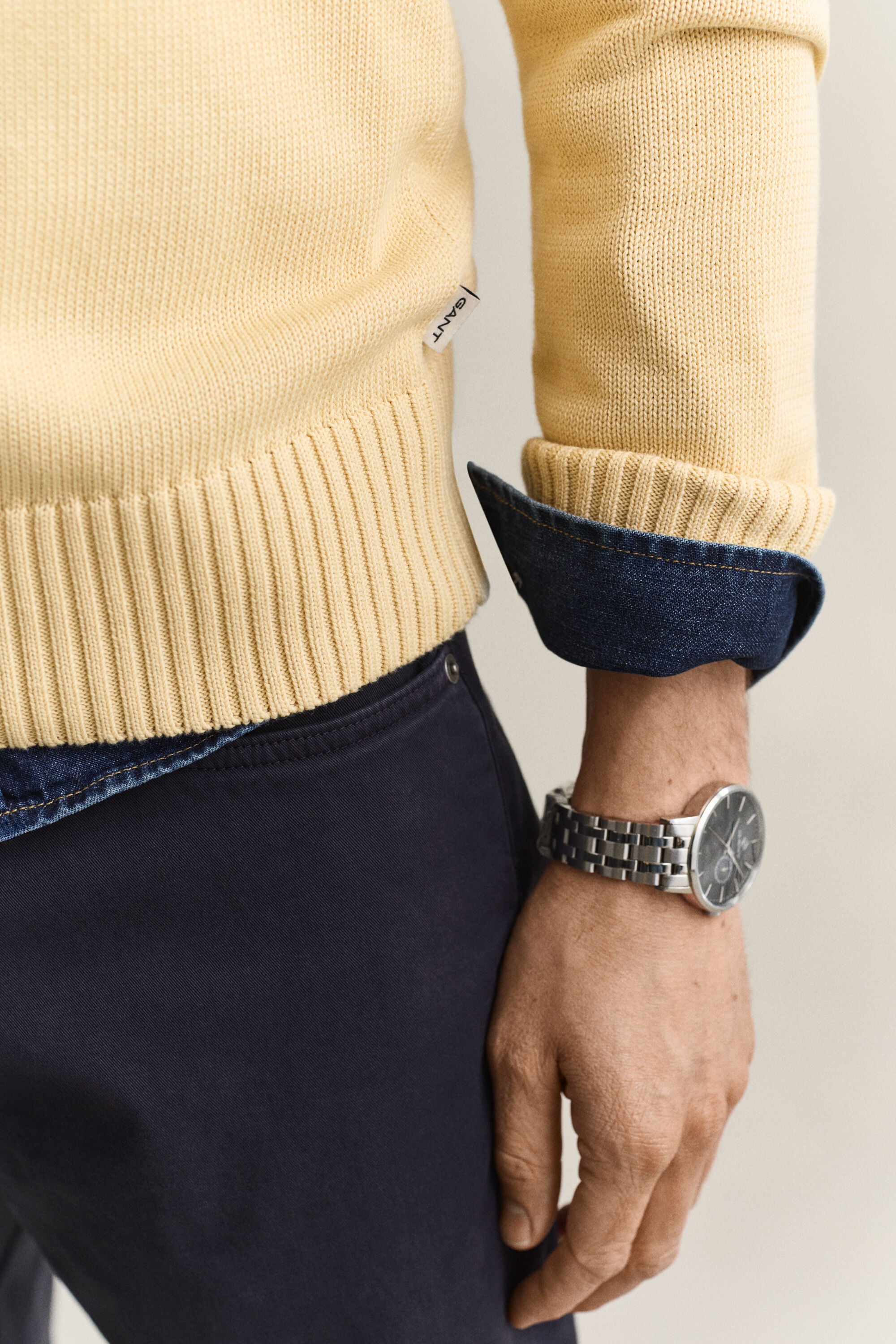 Sweater van Supima-katoen