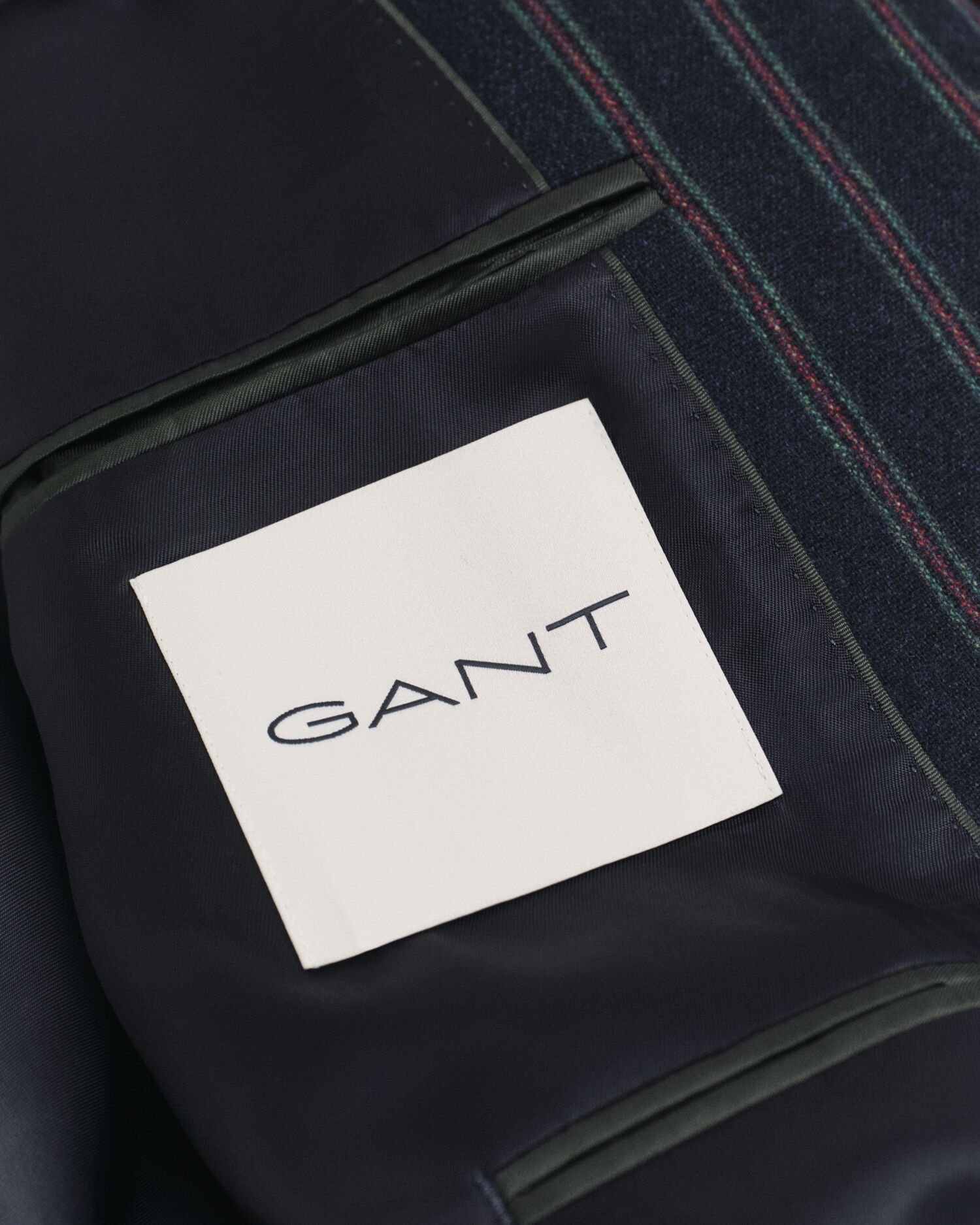 Flanellen Club blazer met strepen