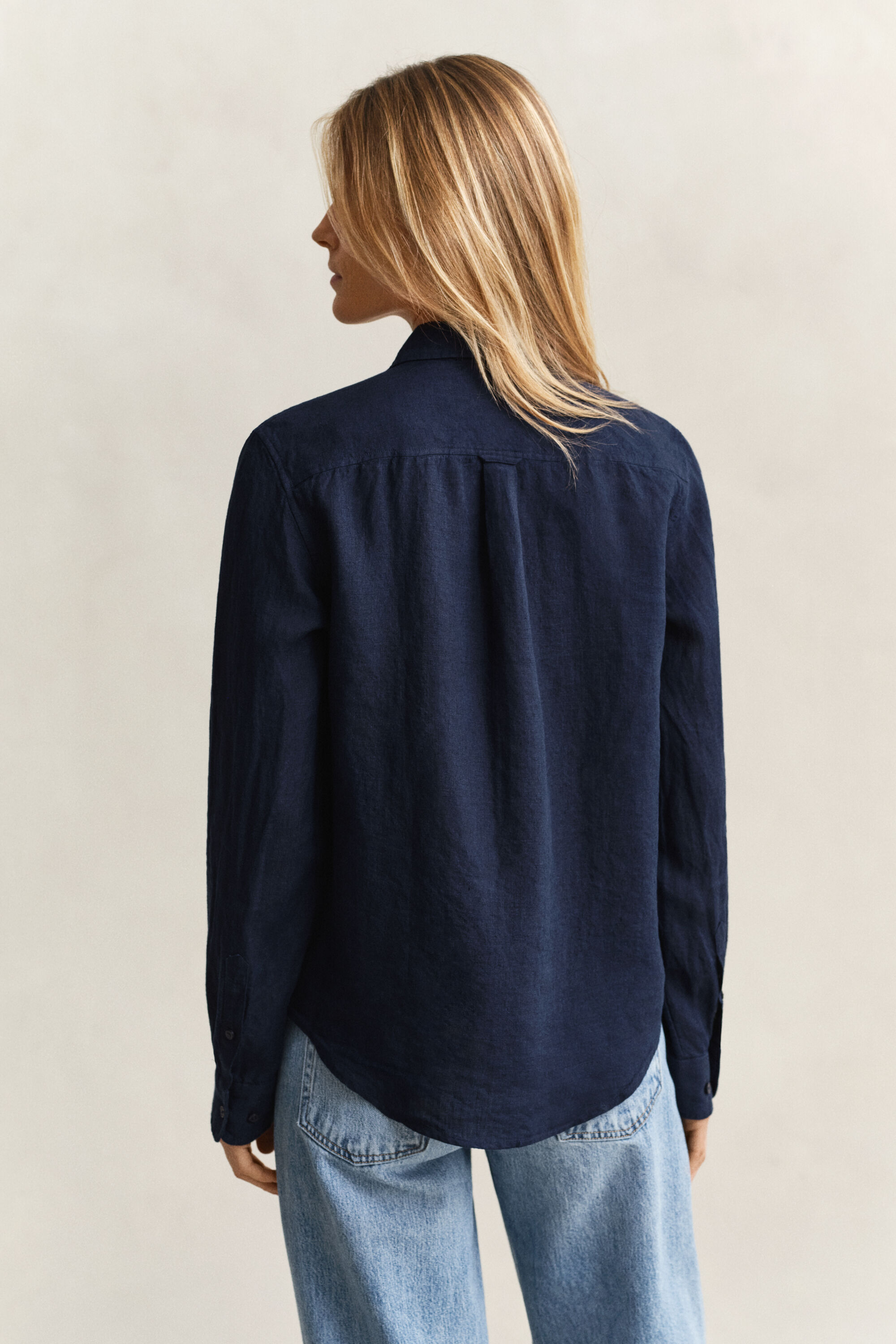 Regular Fit linnen overoverhemd