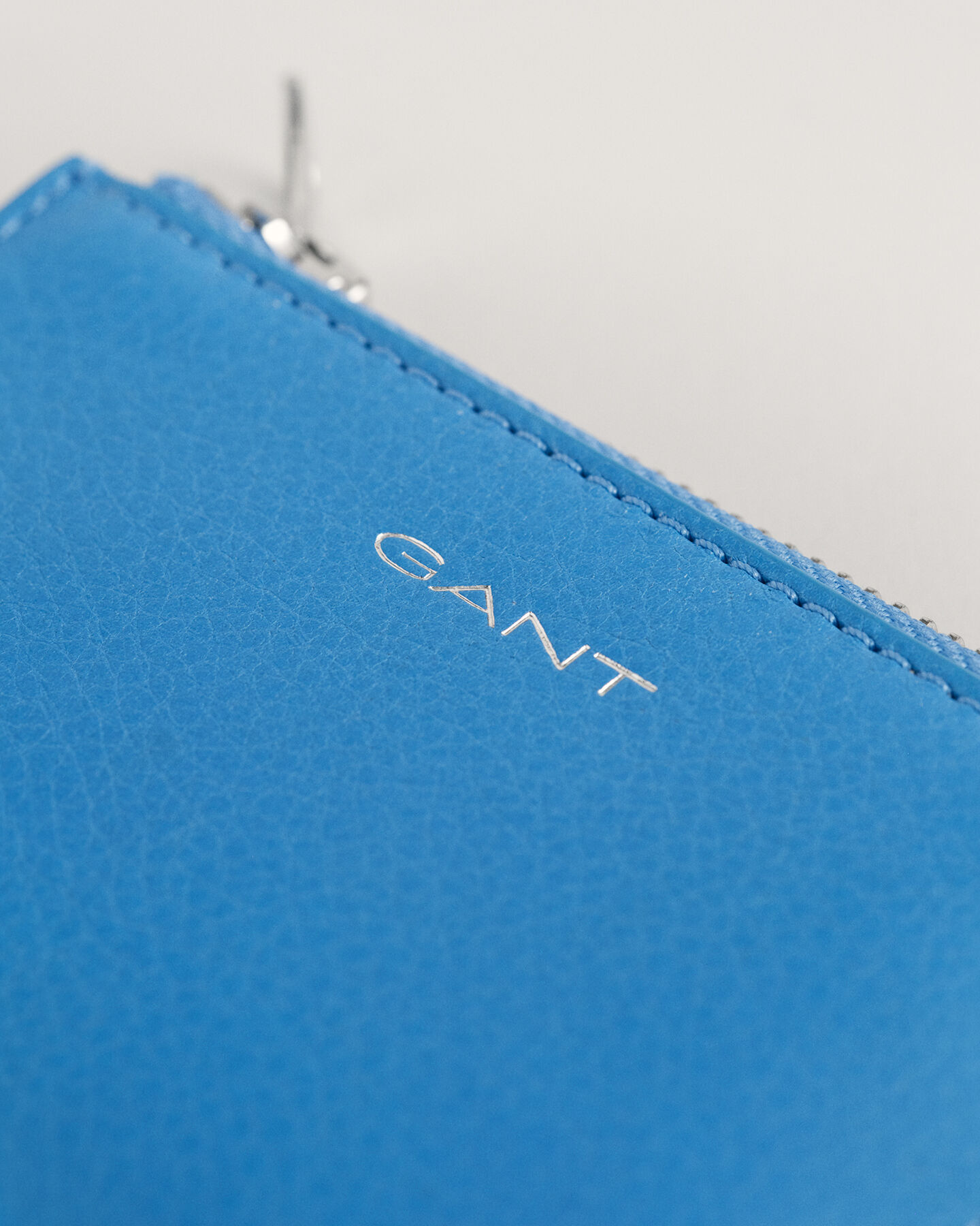 Leren zakje met rits