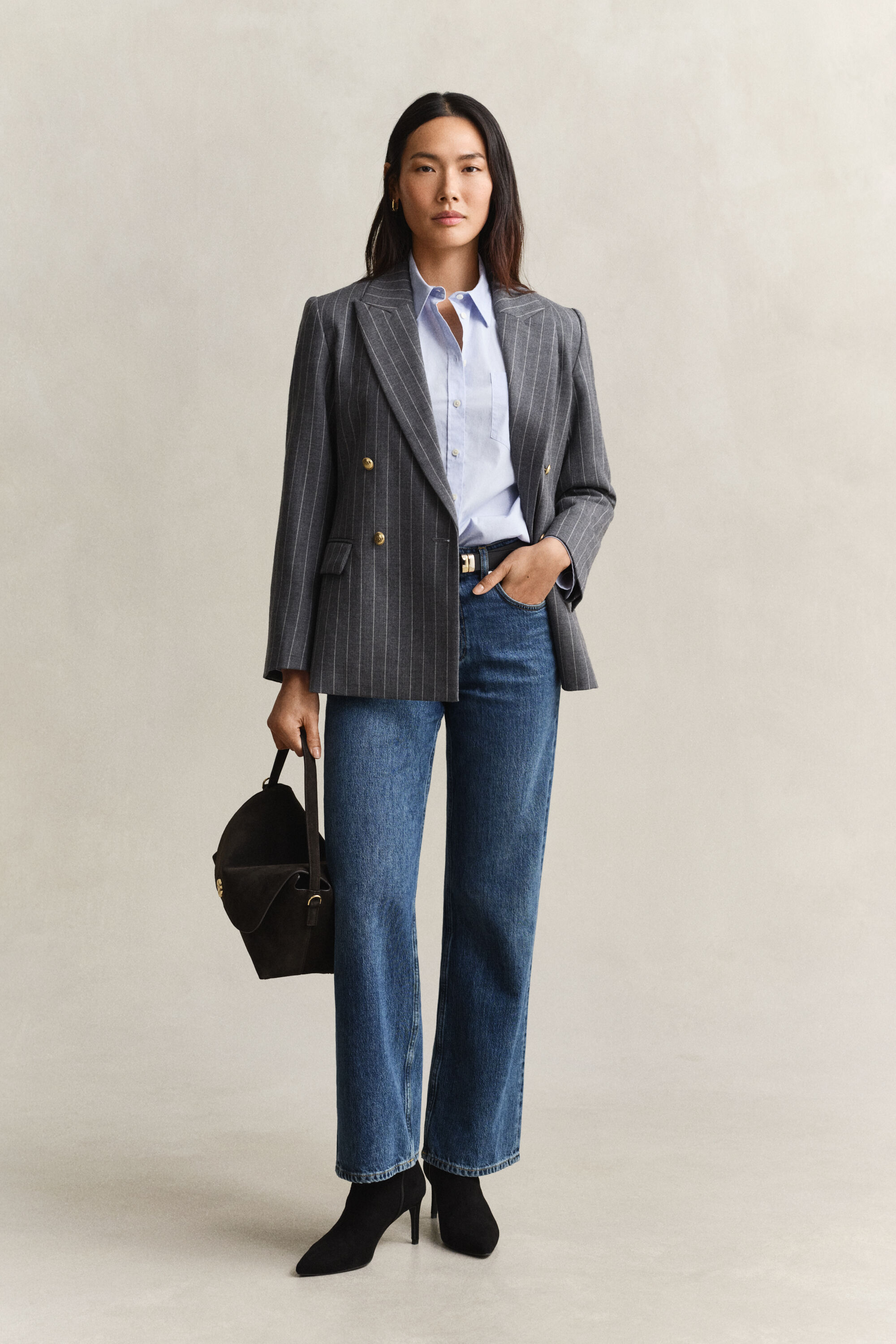 Relaxed Fit Classic overhemd van poplin