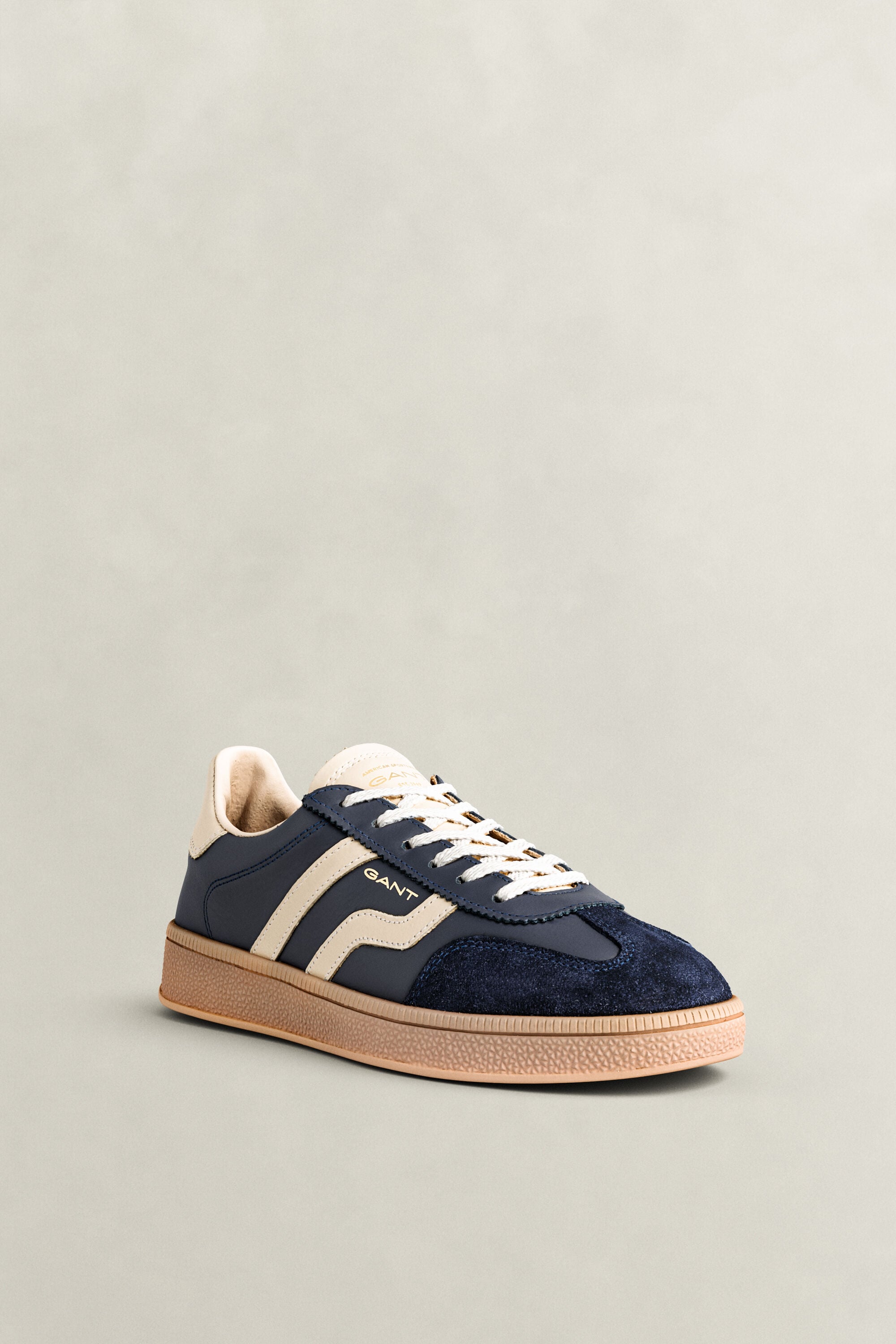 Cuzima-sneakers van suède-leer