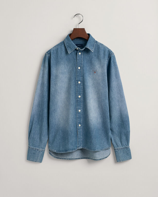 Teen Boys indigo overhemd