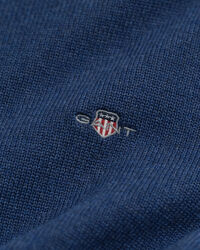 Casual katoenen trui met korte rits