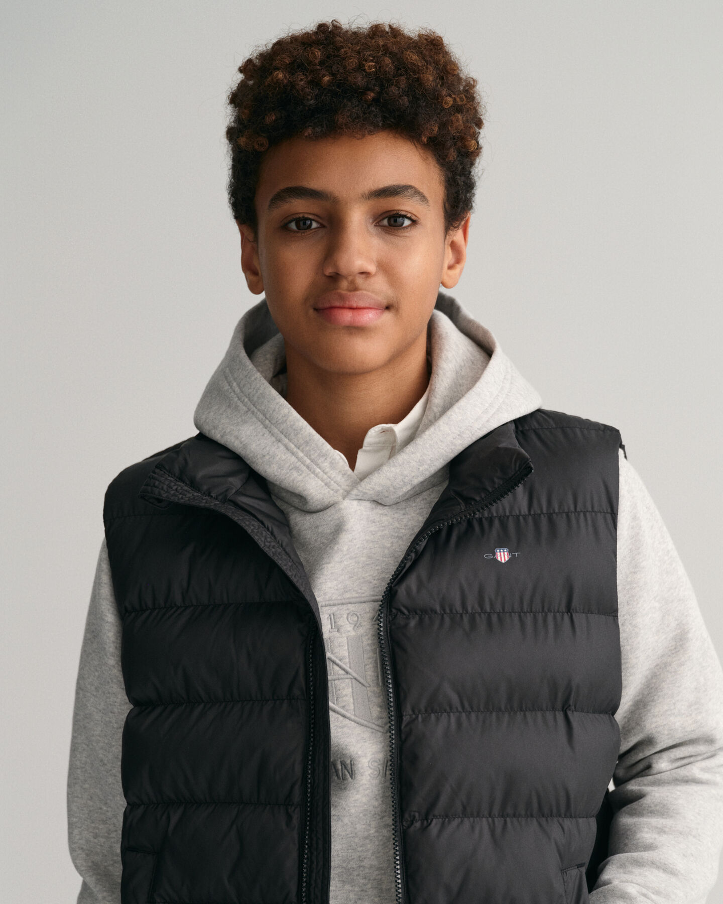 Teens Shield licht gevoerde bodywarmer