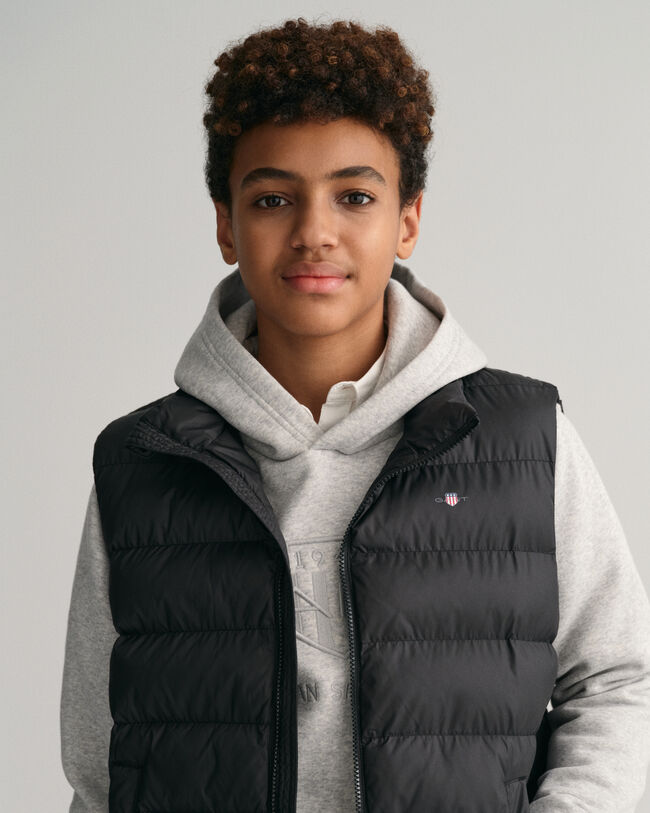 Teens Shield licht gevoerde bodywarmer