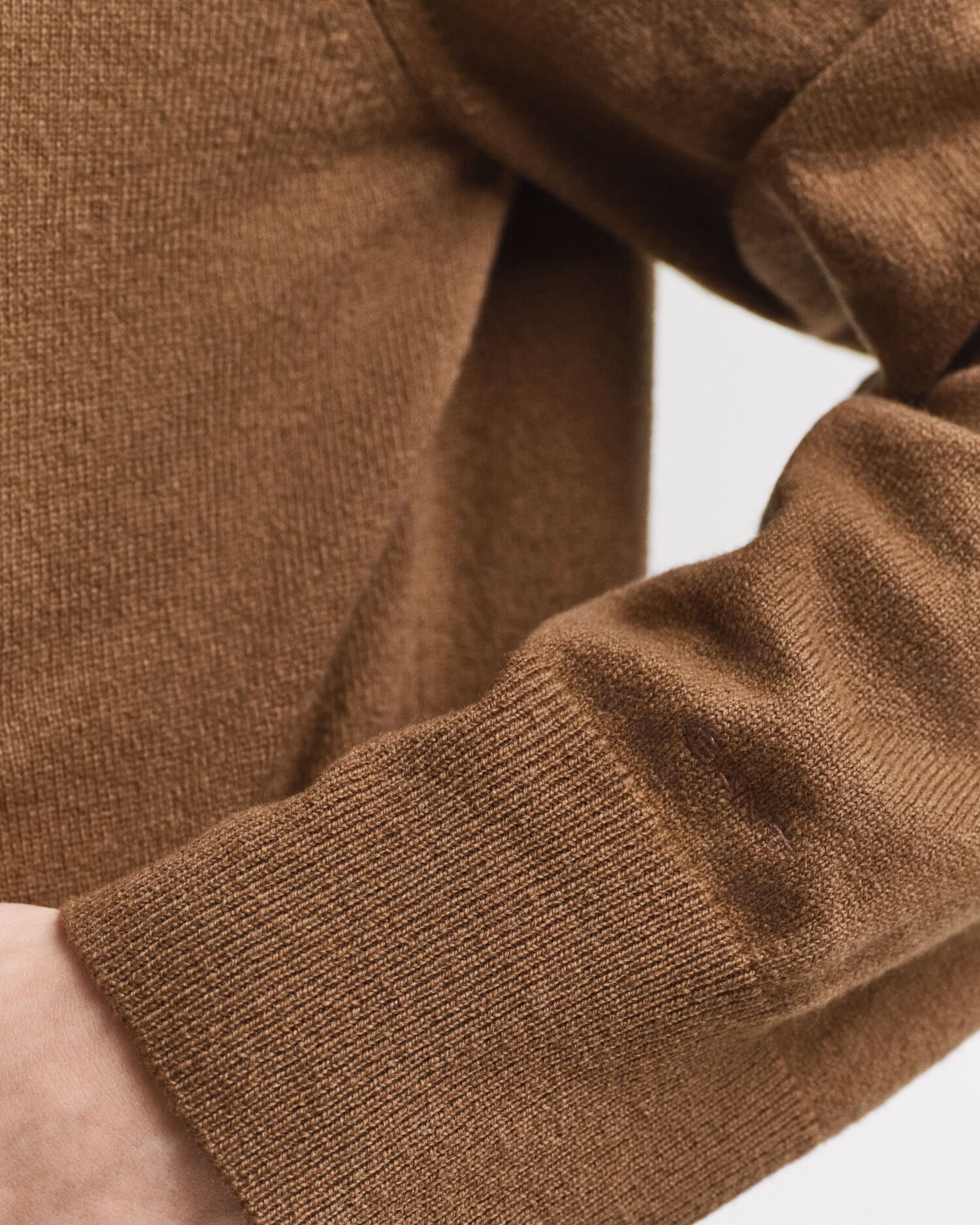 Hoodie met ritssluiting van buitengewoon zachte lamswol