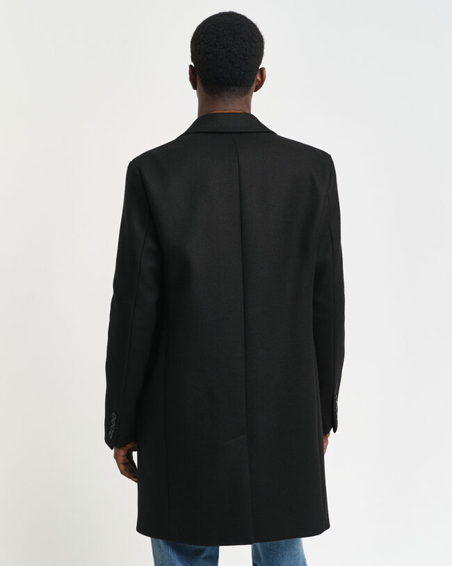 Klassieke wollen jas