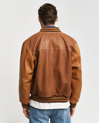 Leren GANT Varsity Jacket