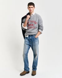 Graphic sweatshirt met ronde hals