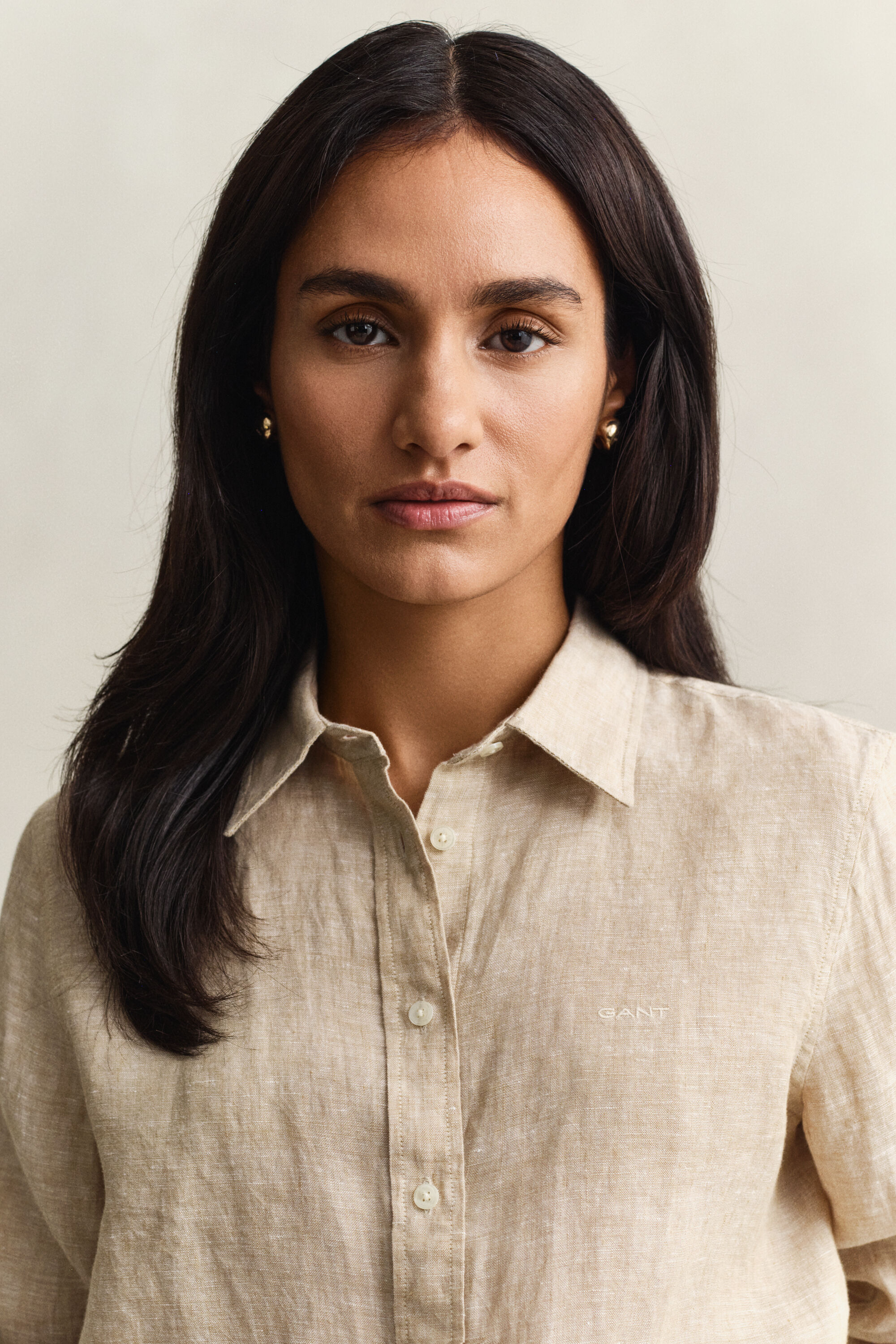 Regular Fit linnen overoverhemd