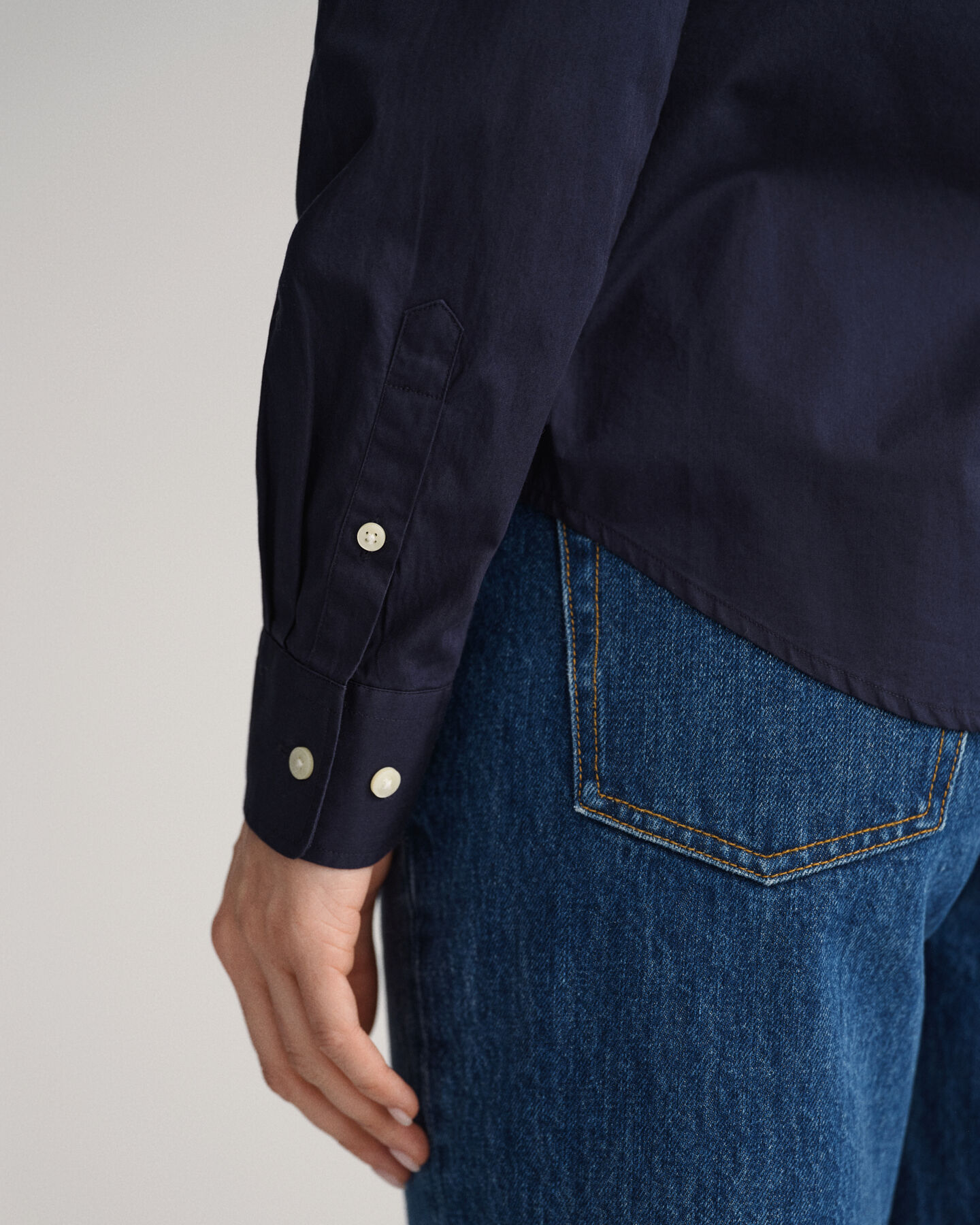 Regular Fit overhemd van poplin