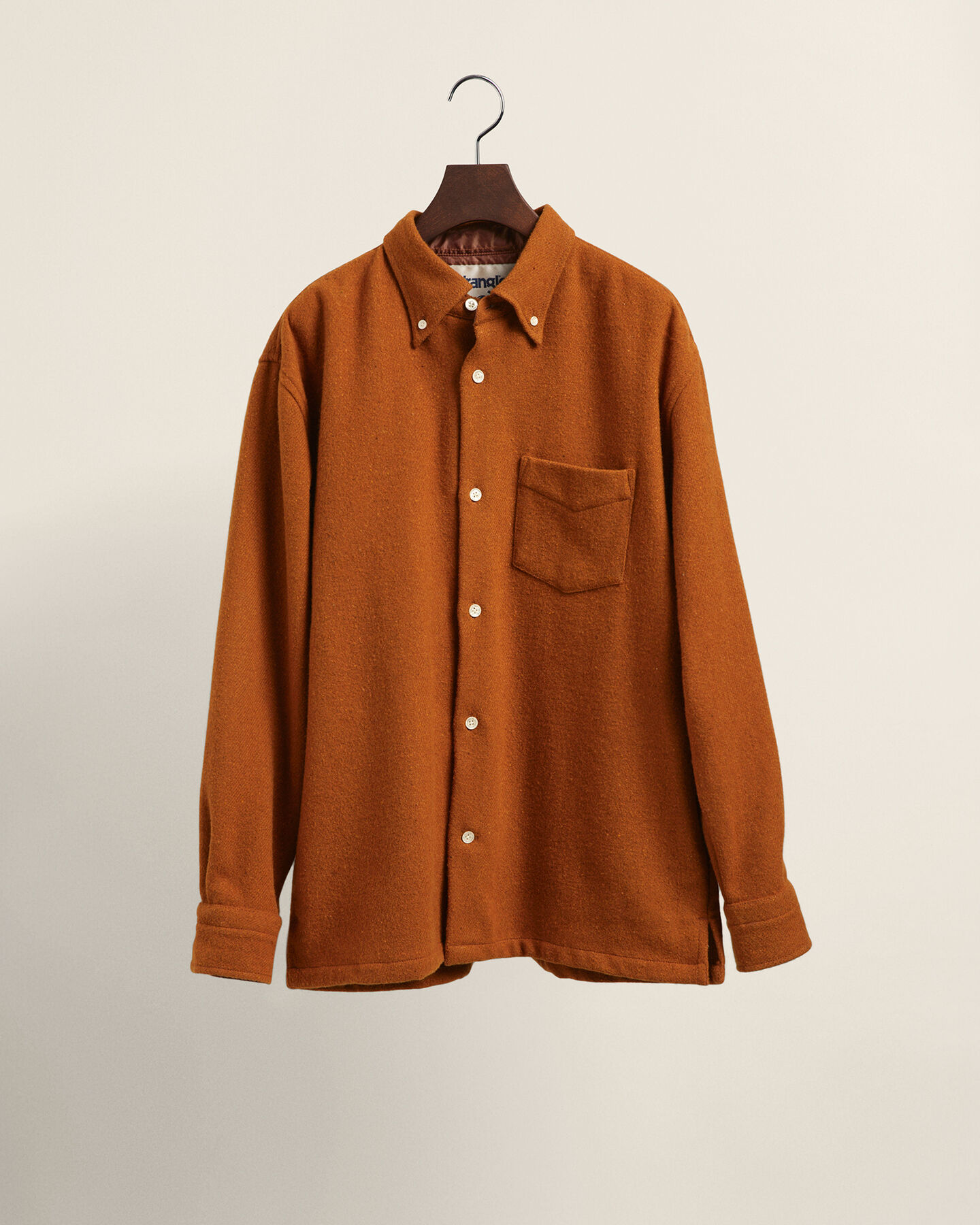 Wrangler x GANT Relaxed Fit wollen overhemd