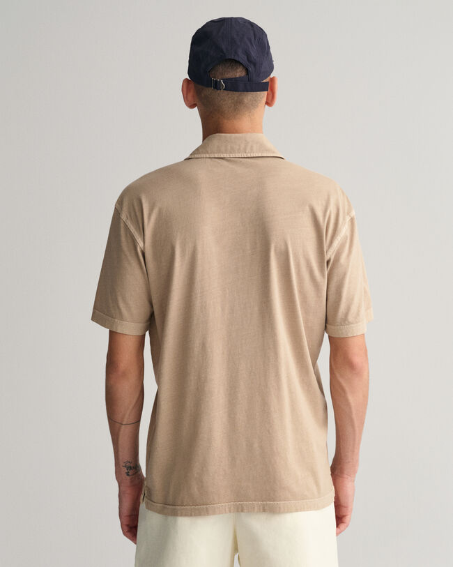 Sunfaded jersey poloshirt