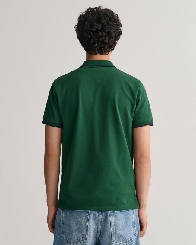 Piqu&eacute; poloshirt