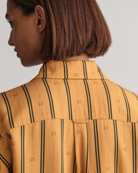 Relaxed Fit Monogram gestreept overhemd