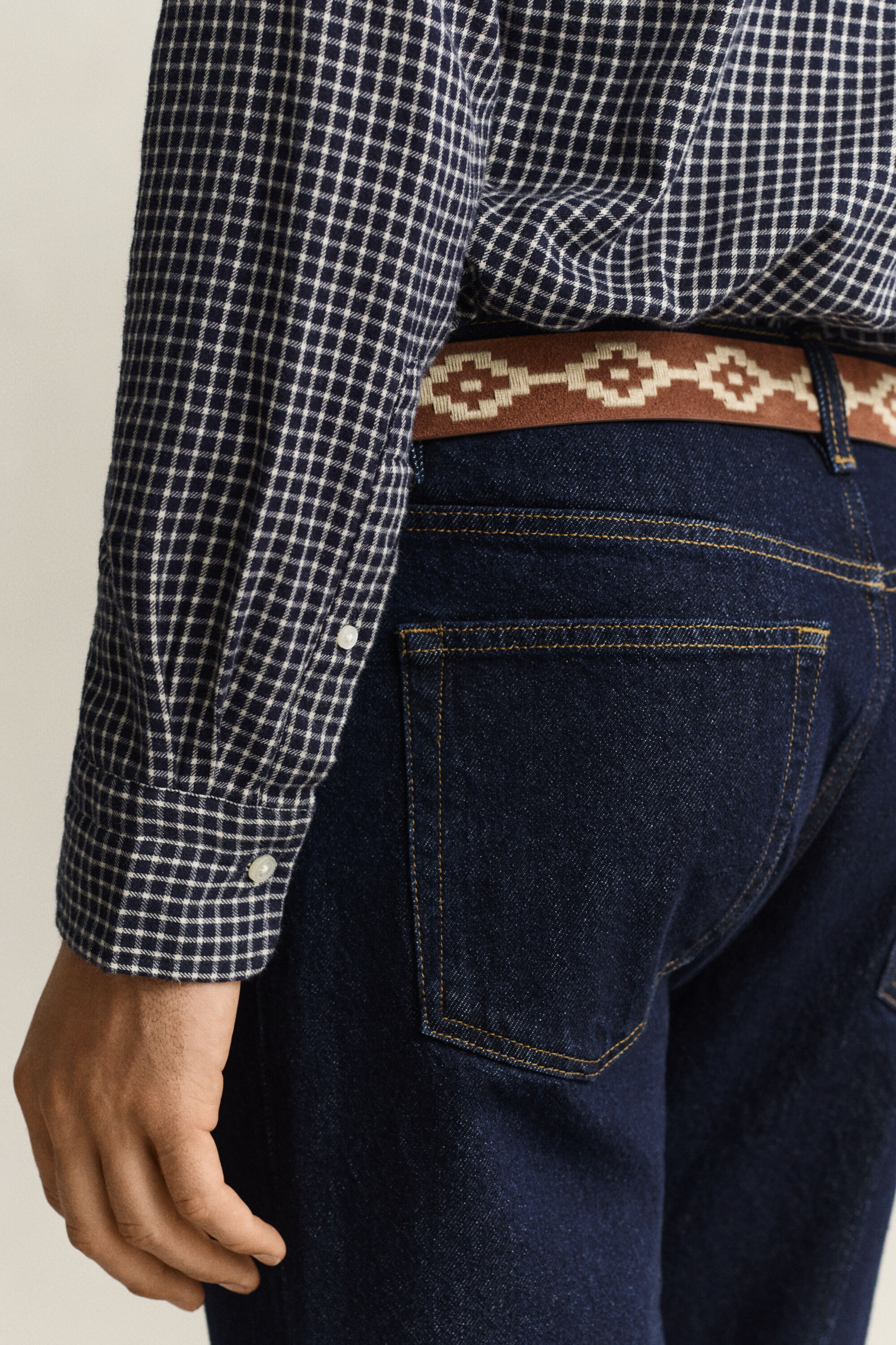 Geruit overhemd van Windblown-flanel