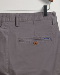 Hallden Slim Fit chino van keperstof