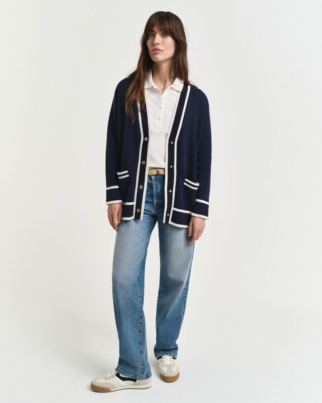 Shield piqué poloshirt