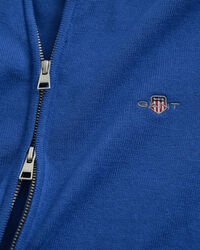 Casual vest van katoen met ritssluiting