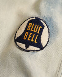 Wrangler x GANT jack van gebleekt denim