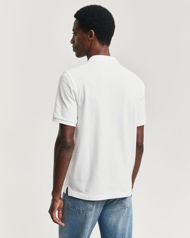 Seasonal Essential poloshirt met Archive Shield-borduursel