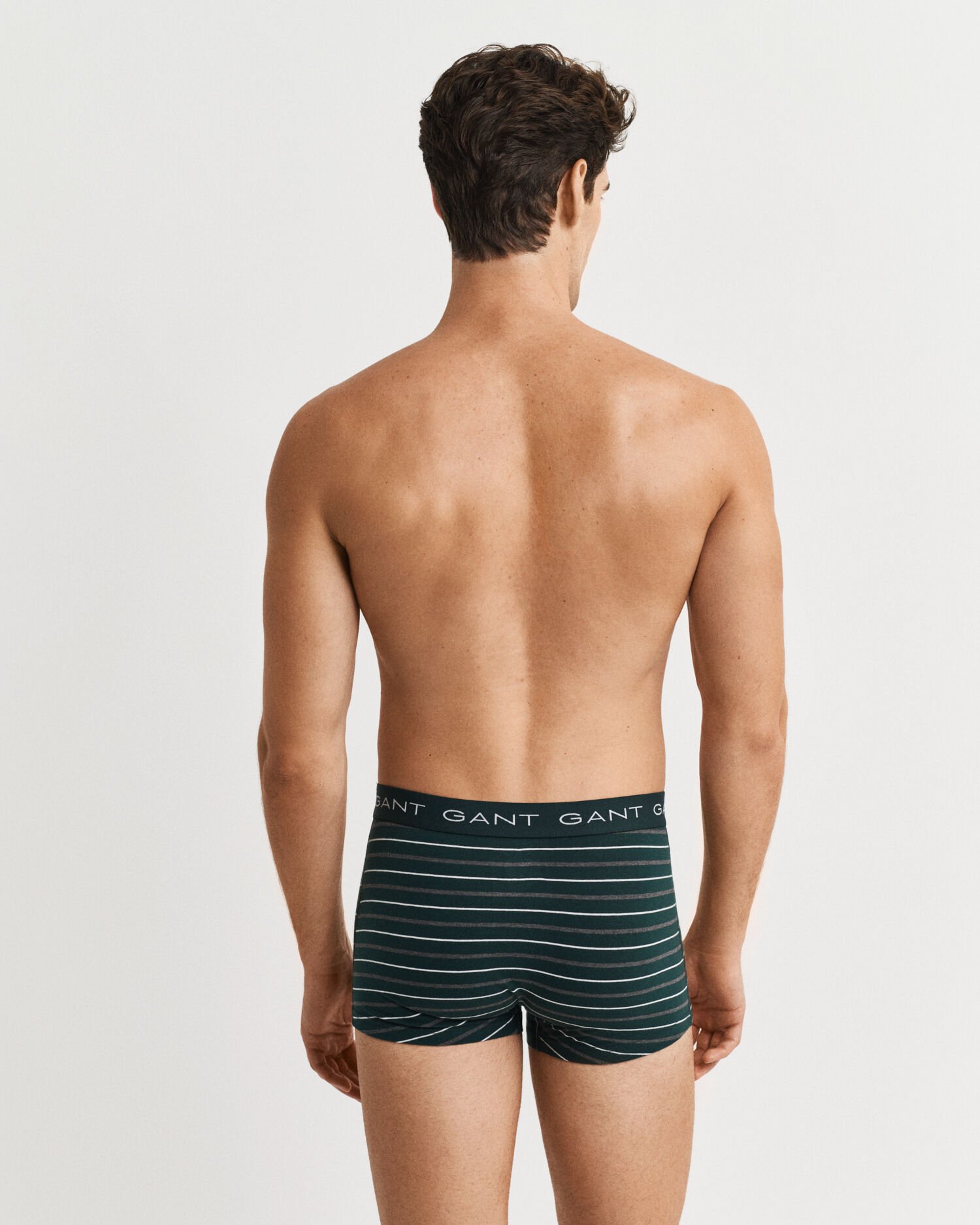 Set van drie gestreepte boxershorts in cadeauverpakking