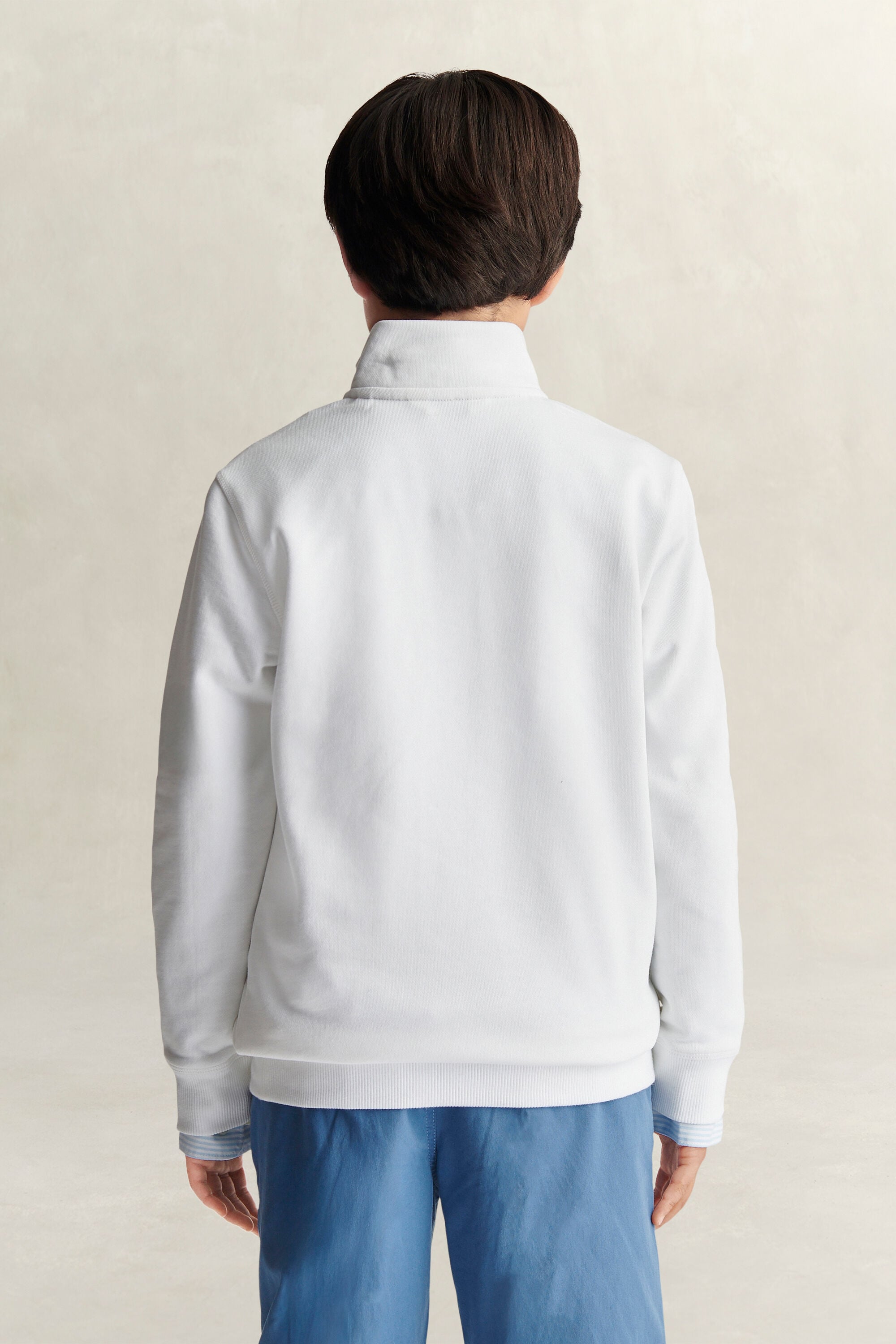 Teen Boys sweatshirt met korte rits