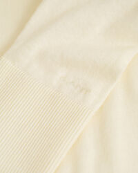 Fijngebreide trui met V-hals