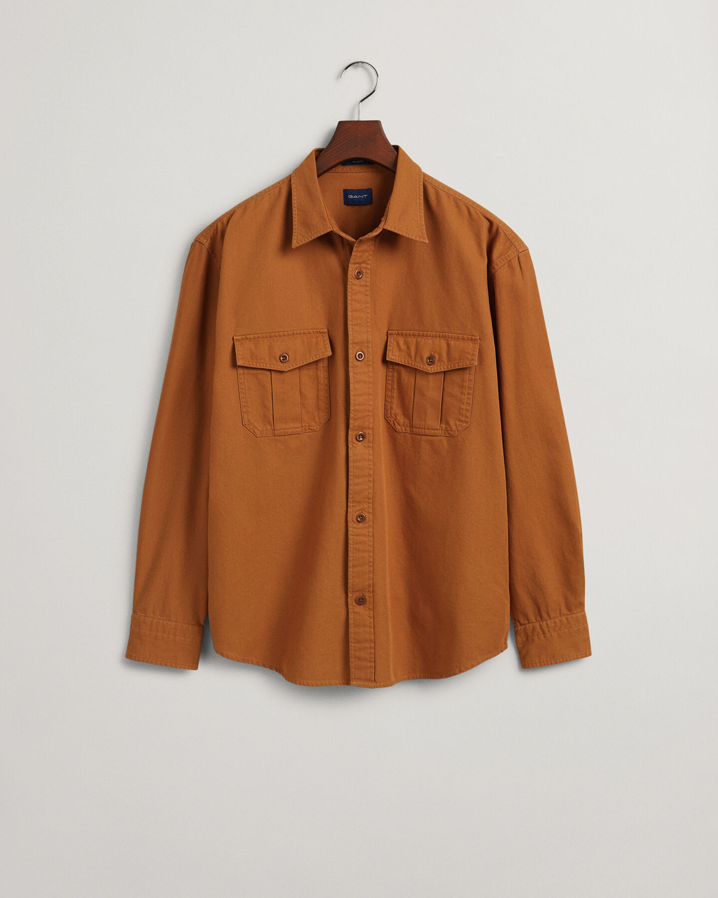 Relaxed Fit overhemd van keperstof