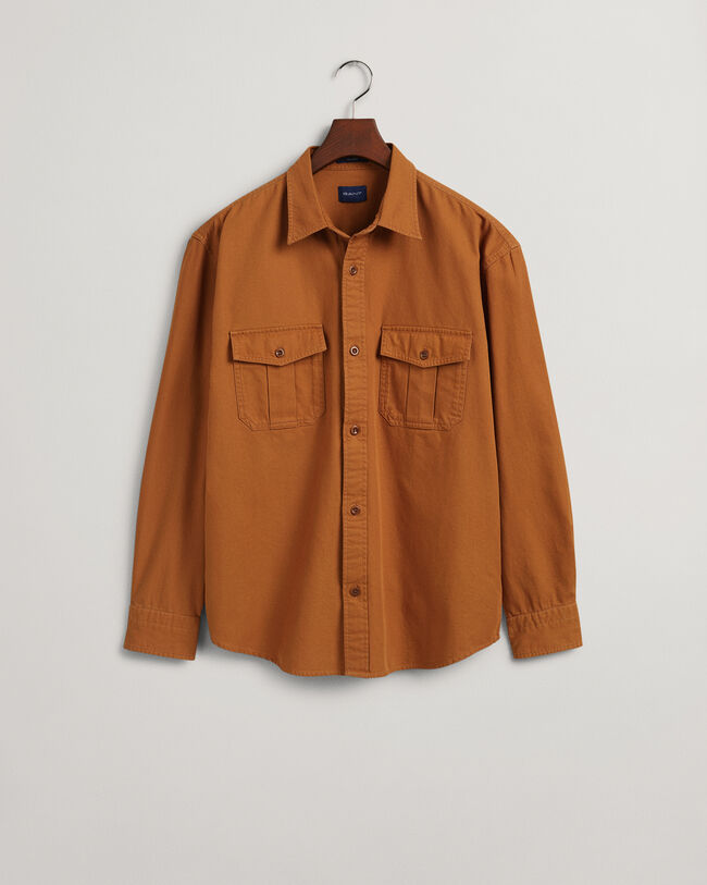 Relaxed Fit overhemd van keperstof