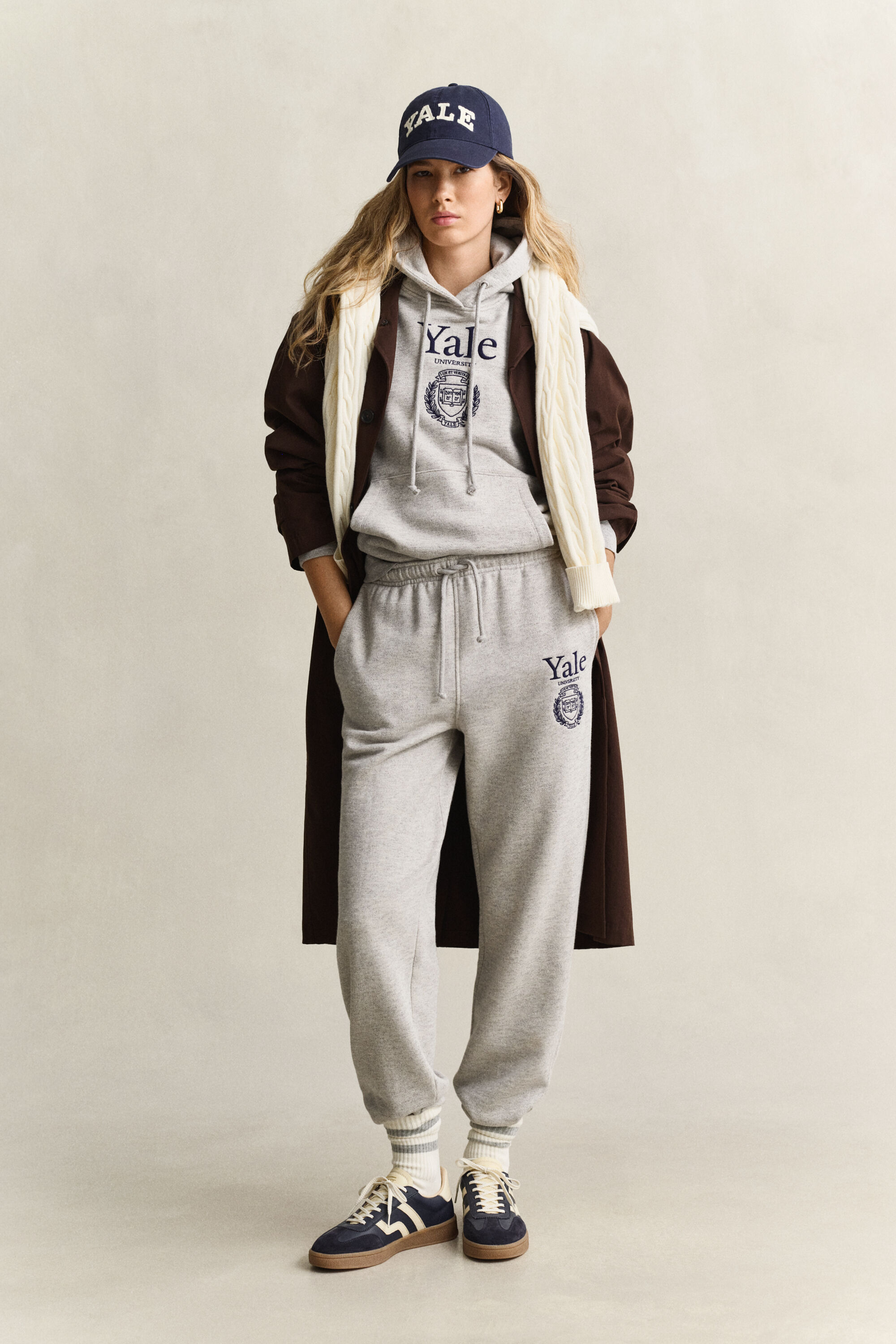 Gant x Yale Small joggingbroek met print