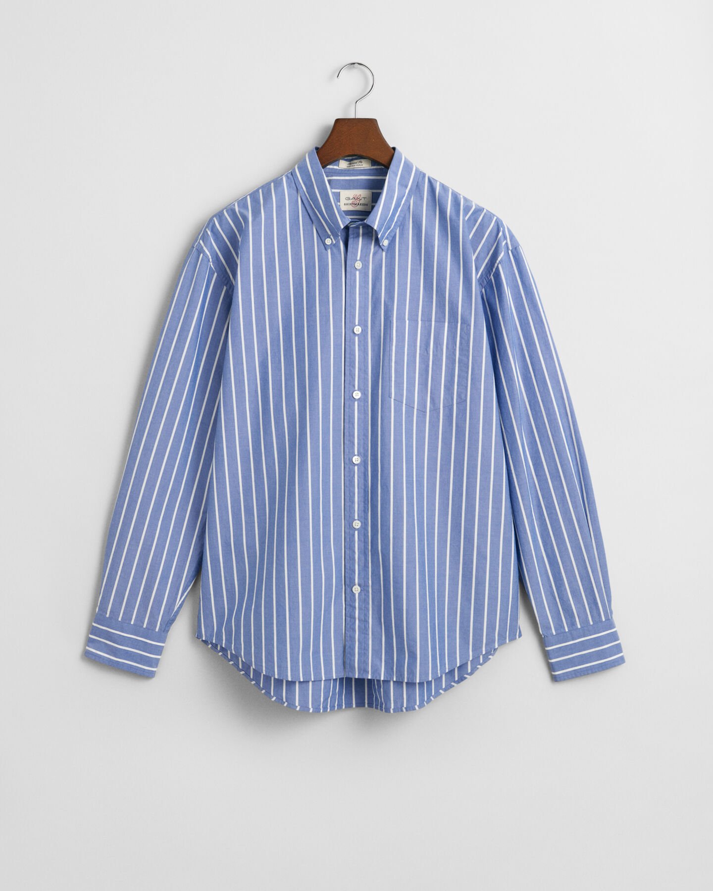 Relaxed Fit Striped Heritage Poplin overhemd