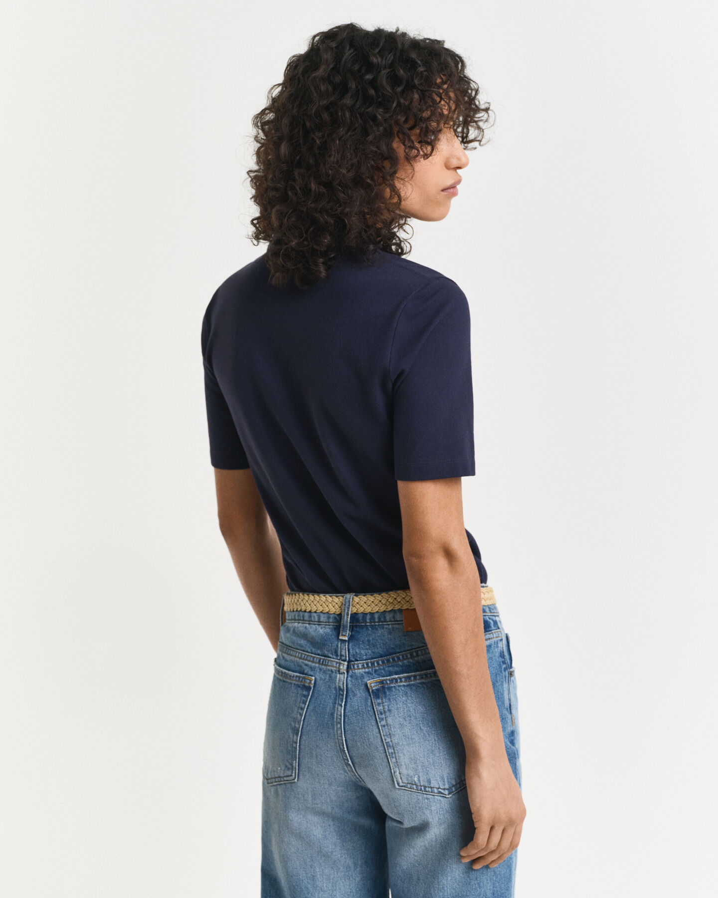 Shield piqué poloshirt