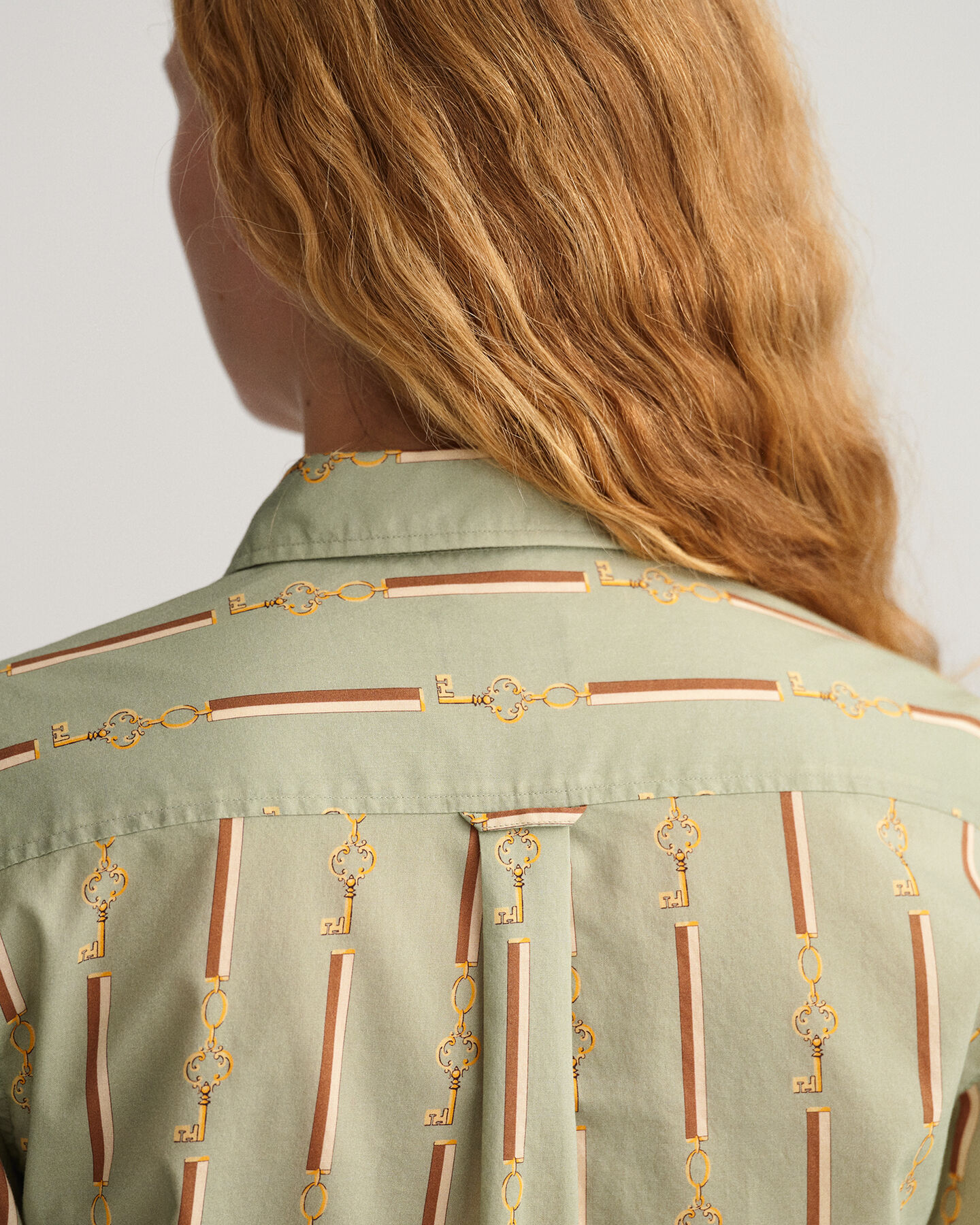 Relaxed Fit American Luxe overhemd van katoenen voile